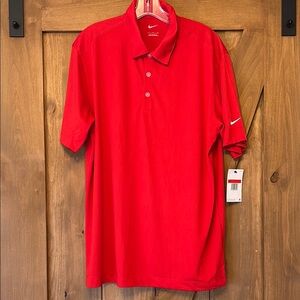 Nike Red Polo Shirt